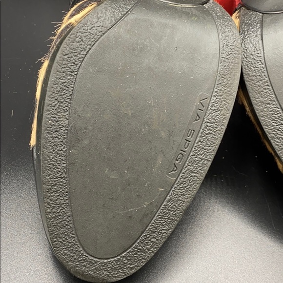 Vintage Via Spiga Patent Leather Mary Janes Animal - Picture 12 of 16